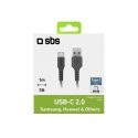 SBS TECABLETYC1KPOS USB kabelis USB 2.0 1 m USB A USB C Juoda SBS TECABLETYC1KPOS USB kabelis USB 2.0 1 m USB A USB C Juoda