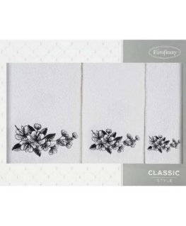 Towel Eurofirany RE/KPL/3/SOFIA 400 B+Black