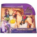 Unicorn Academy Akademia Jednorożców Rinkinys Figurki Valentina & Cinder dziewczyna i jednorożec + priedai