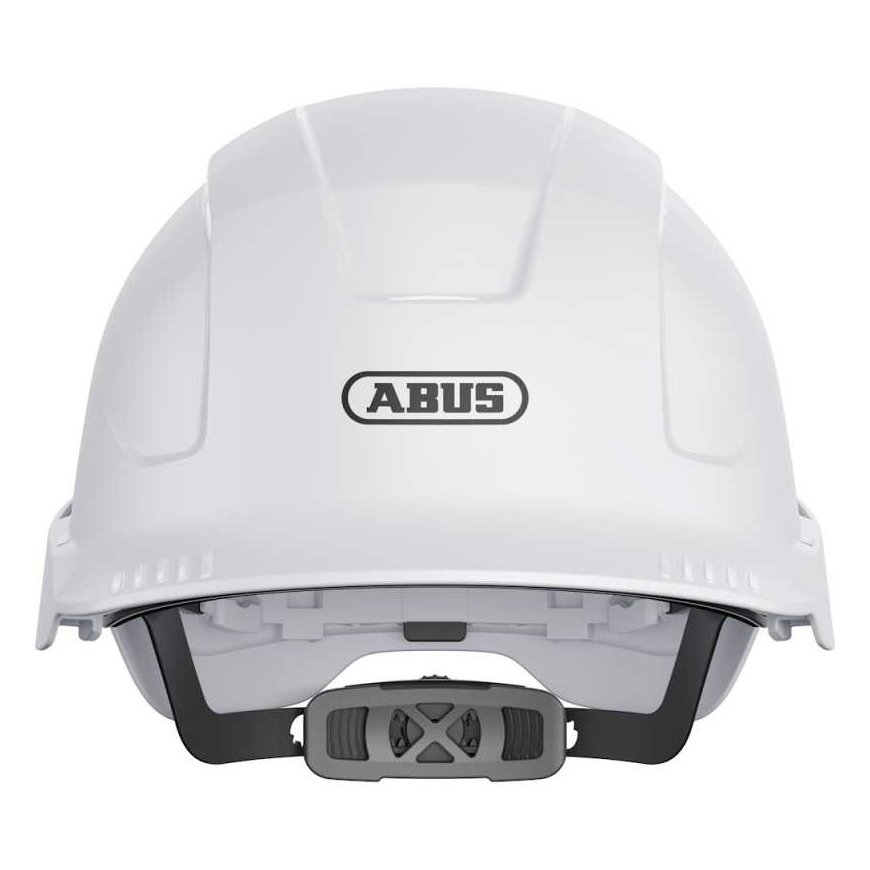 Ventilated safety helmet ABUS Scator 53-63cm, white – 2