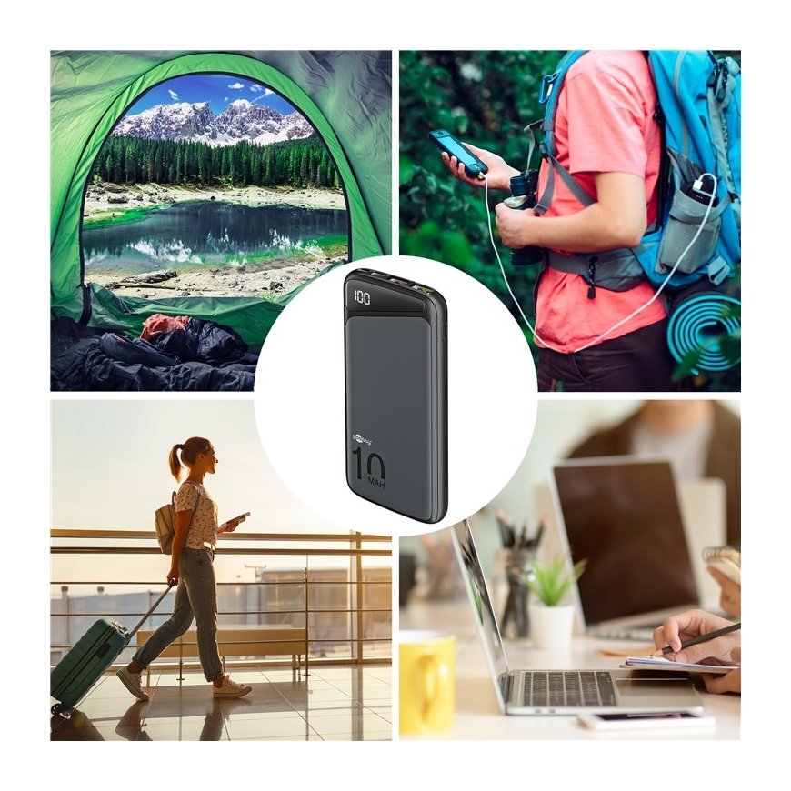 Goobay 53936 power bank Lithium Polymer (LiPo) 10000 mAh Black – 2