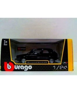 Bburago BBU 1:24 Volkswagen Golf MK1 GTI 1979 21089BK