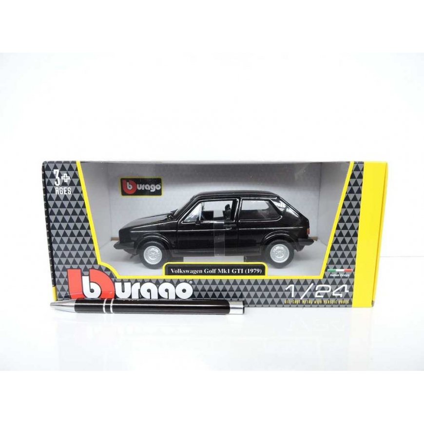 Bburago BBU 1:24 Volkswagen Golf MK1 GTI 1979 21089BK – 3