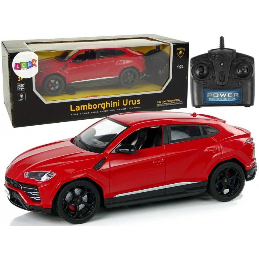 Lean Toys Remote-controlled sports car Lamborghini Urus, 2.4 G, 1:24, red – 2