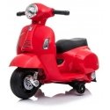 Baby Mix electric motorcycle Vespa red Baby Mix electric motorcycle Vespa red