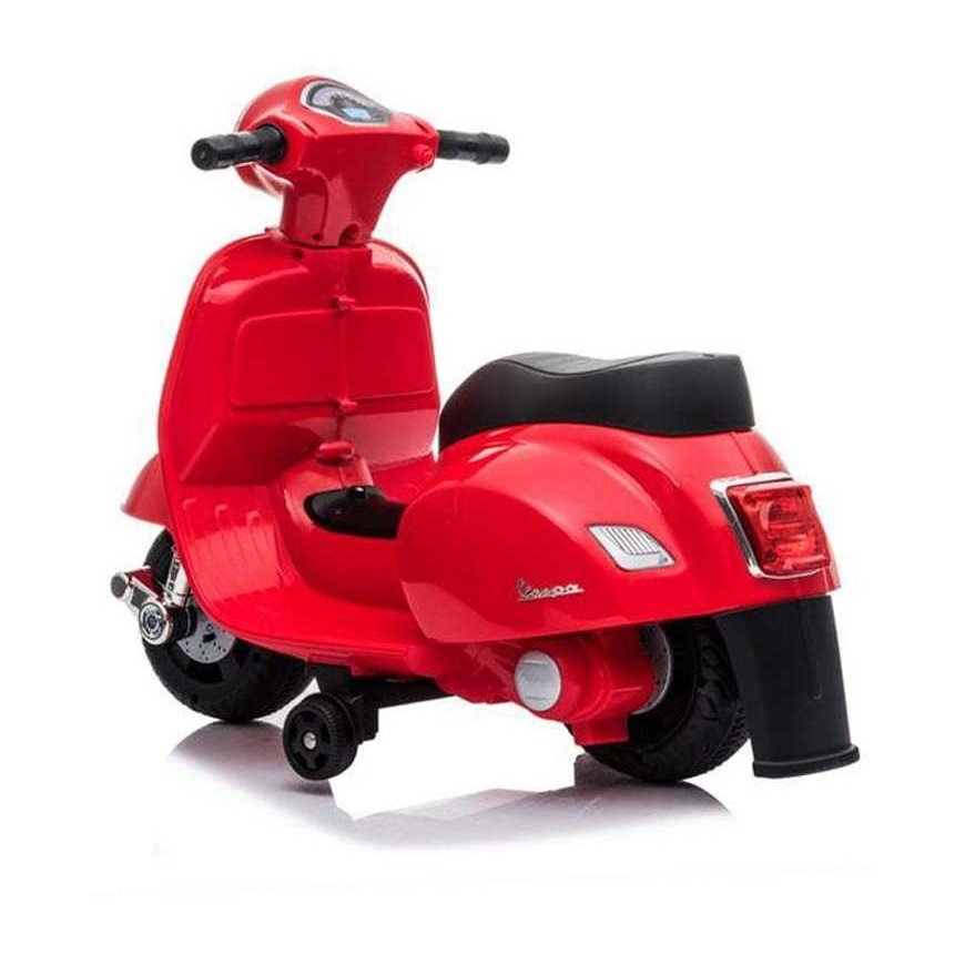 Baby Mix elektrinis motociklas Vespa raudonas – 3
