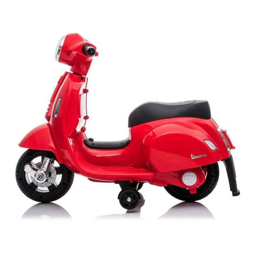 Baby Mix electric motorcycle Vespa red – 4