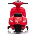 Baby Mix electric motorcycle Vespa red Baby Mix electric motorcycle Vespa red