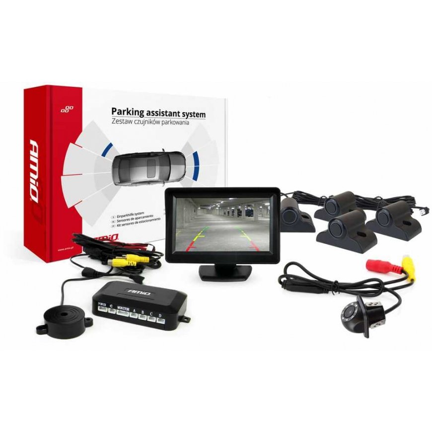Amio Parking sensor kit tft01 4