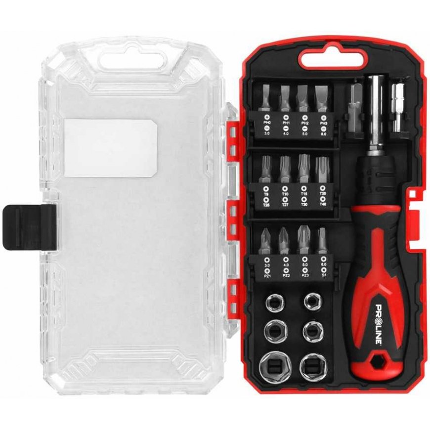 Proline Screwdriver set with bits and