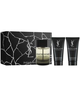 Yves Saint Laurent La Nuit De L´Homme rinkinys vyrams (EDT, 100 ml + dušo želė, 2 x 50 ml)