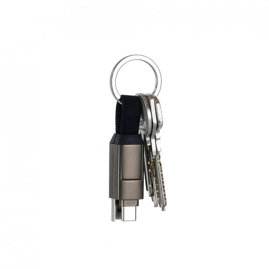 Rolling Square inCharge 6 USB kabelis USB C Micro-USB A Pilka – 2