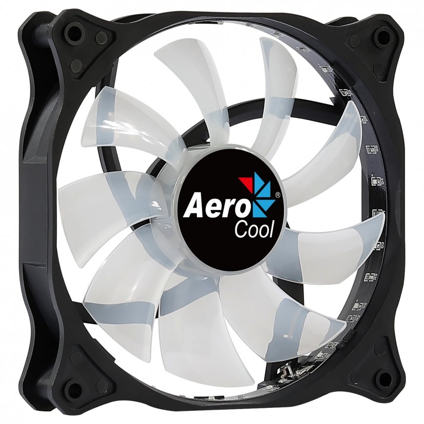 Aerocool Cosmo 12 Kompiuterio korpusui Ventiliatorius 12 cm Juoda – 5
