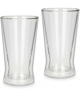 Fissman 2 dvigubų sienelių stiklinių rinkinys 380 ml