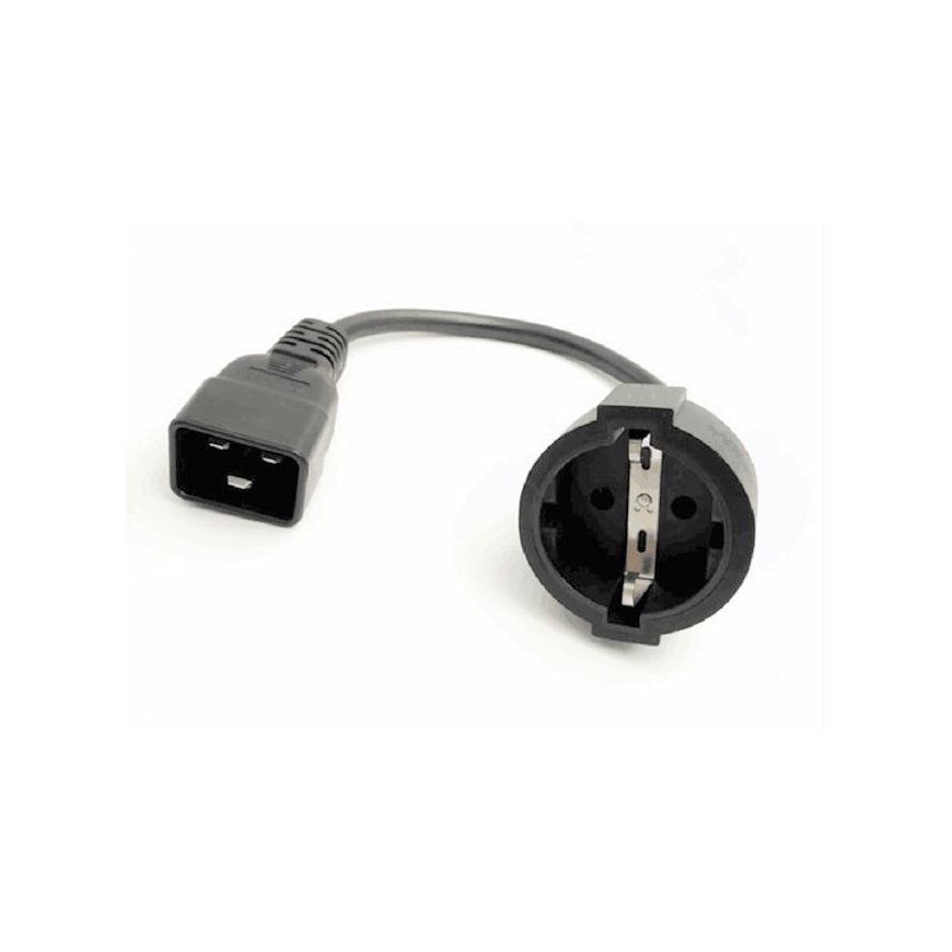 APC EPDU POWER CORD SCHUKO TO C20 0 Черный 0,5 m