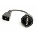 APC EPDU POWER CORD SCHUKO TO C20 0 Juoda 0,5 m APC EPDU POWER CORD SCHUKO TO C20 0 Juoda 0,5 m