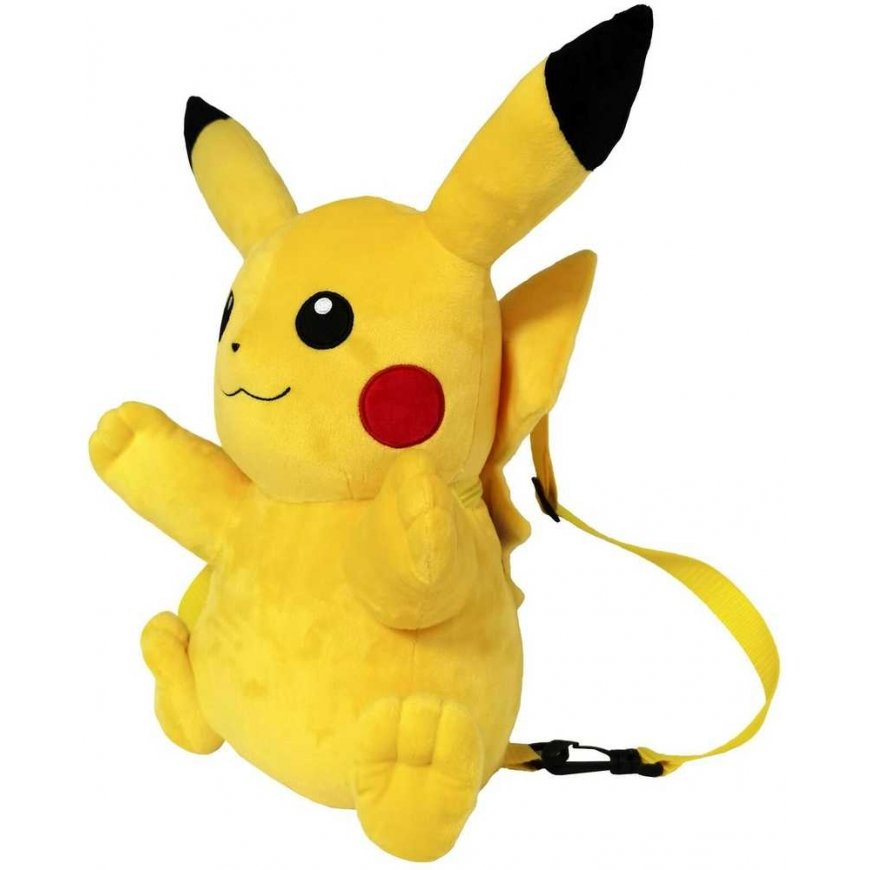 Play By Play Plush toy-backpack Pokemon - Pikachu 34cm – 2