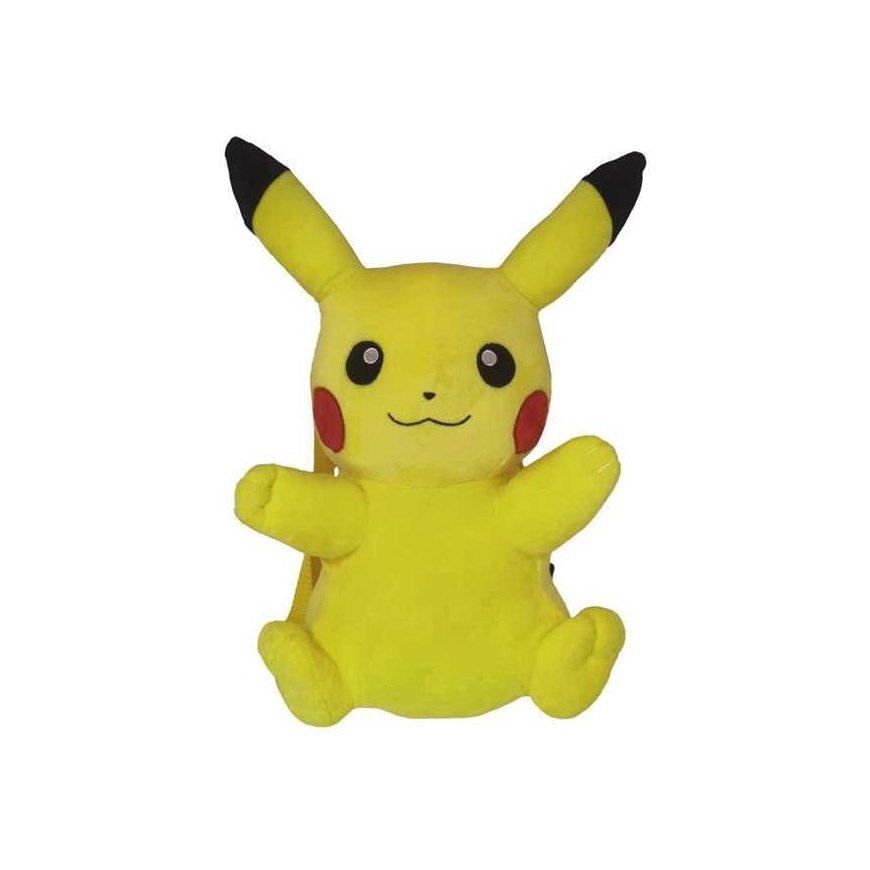 Play By Play Plush toy-backpack Pokemon - Pikachu 34cm – 3