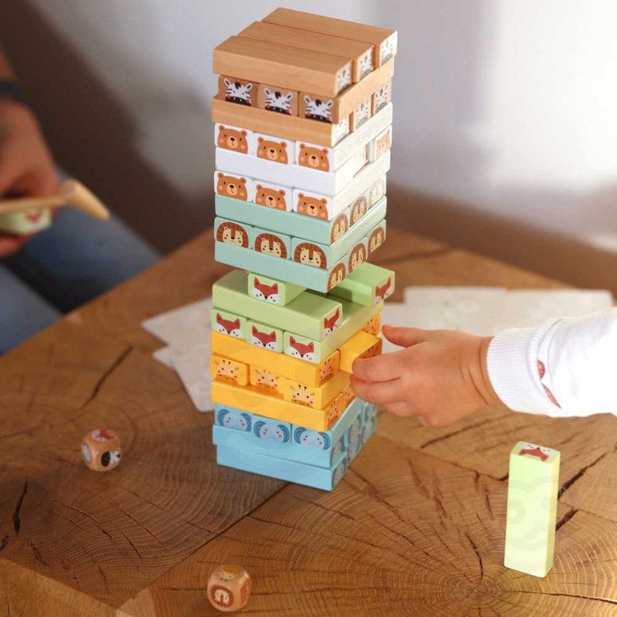 "Woopie Swinging Tower" Animals 82 pcs. – 2