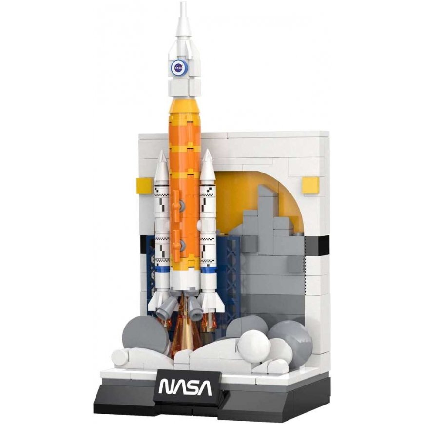 Klocki Konstrukcyjne Cada NASA wystawa rakieta kosmiczna SLS Artemis 197 dalys – 2