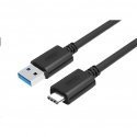 UNITEK CABLE USB TYP-C USB 3.1 - USB A, Y-C474BK + UNITEK CABLE USB TYP-C USB 3.1 - USB A, Y-C474BK +