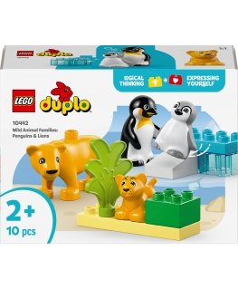 DUPLO Town 10442 – Wildlife Animal Families: Penguins and Lions
