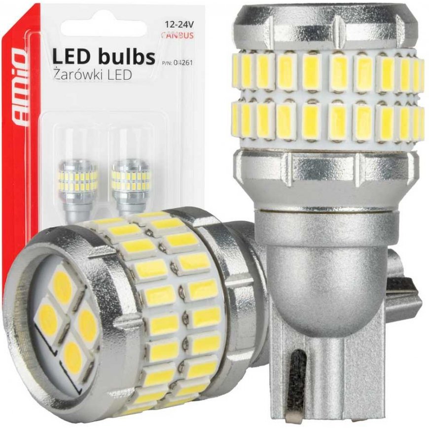 AMiO LED bulbs canbus t15 w16w