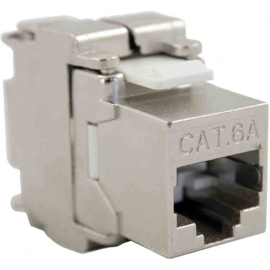 Fuj:tech CAT6A "Tool-free" RJ45-modulaariliitin, uros