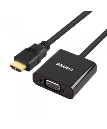 UNITEKi HDMI-adapter VGA + AUDIO-le
