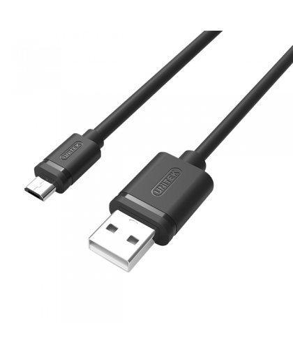 UNITEK MICROUSB 2.0 1.5M ĀTRĀ LĀDĒŠANAS USB KABEĻA