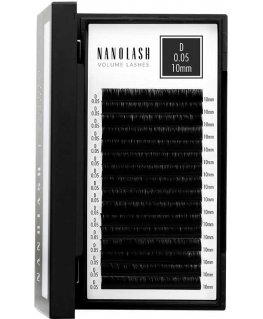 Nanolash Volume Lashes False Eyelashes 0.05 D 10 Mm 1 U