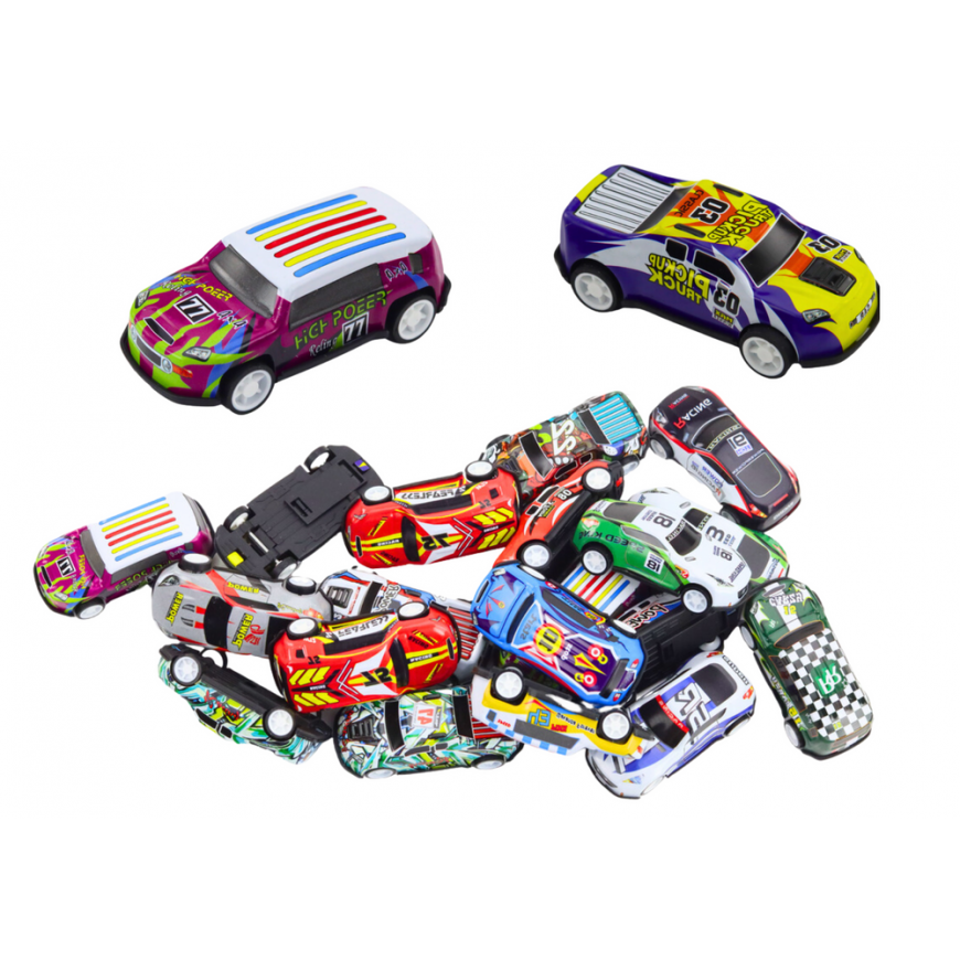 Lean Toys Car set in suitcase 25 pieces mat with knees – 2