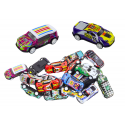 Lean Toys Car set in suitcase 25 pieces mat with knees Lean Toys Car set in suitcase 25 pieces mat with knees