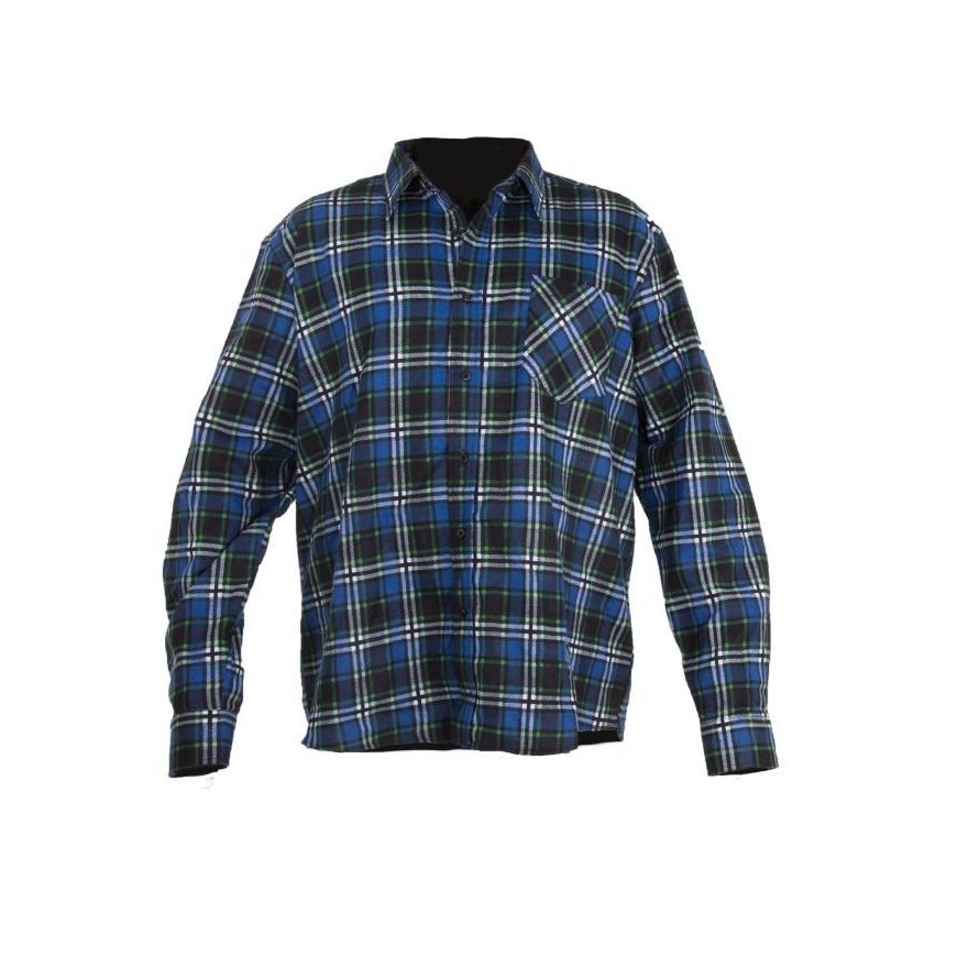 Lahti Pro Mėlyni languoti flaneliniai marškiniai, 170g/m2, "l", ce, lahti