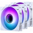 PHANTEKS M25 Gen2 PWM D-RGB Lüfter, 3er-Pack - 120mm, baltas PHANTEKS M25 Gen2 PWM D-RGB Lüfter, 3er-Pack - 120mm, baltas
