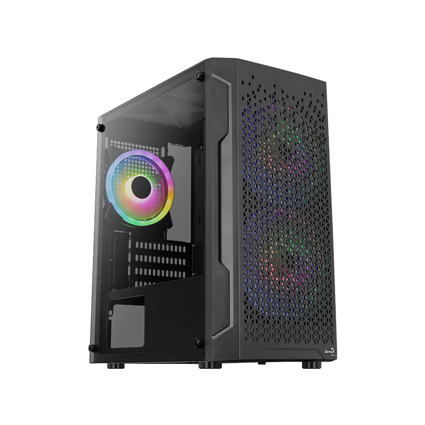 AeroCool Geh Mini D302A-G-WT-V1 (W/Mesh/Micro-ATX)