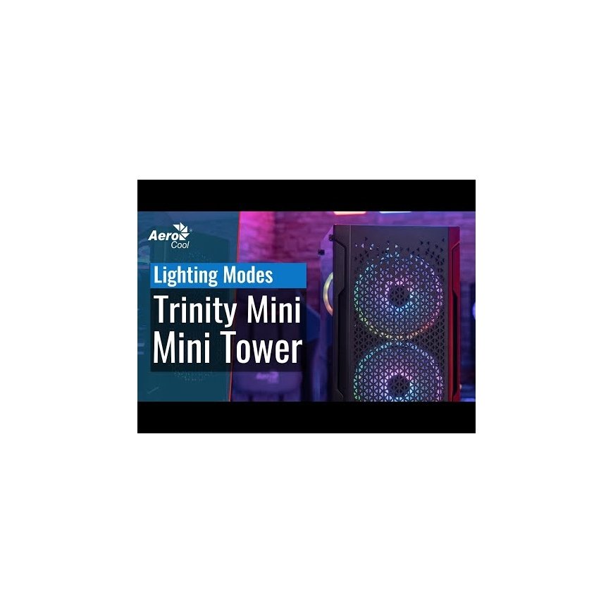 AeroCool Geh Mini D302A-G-WT-V1 (W/Mesh/Micro-ATX) – 2