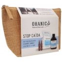 Rinkinys plaukams Ohanic Pack Anti Hair Loss, rinkinį sudaro: plaukų šampūnas 250 ml, ampulės nuo plaukų slinkimo 12 vnt., kosme