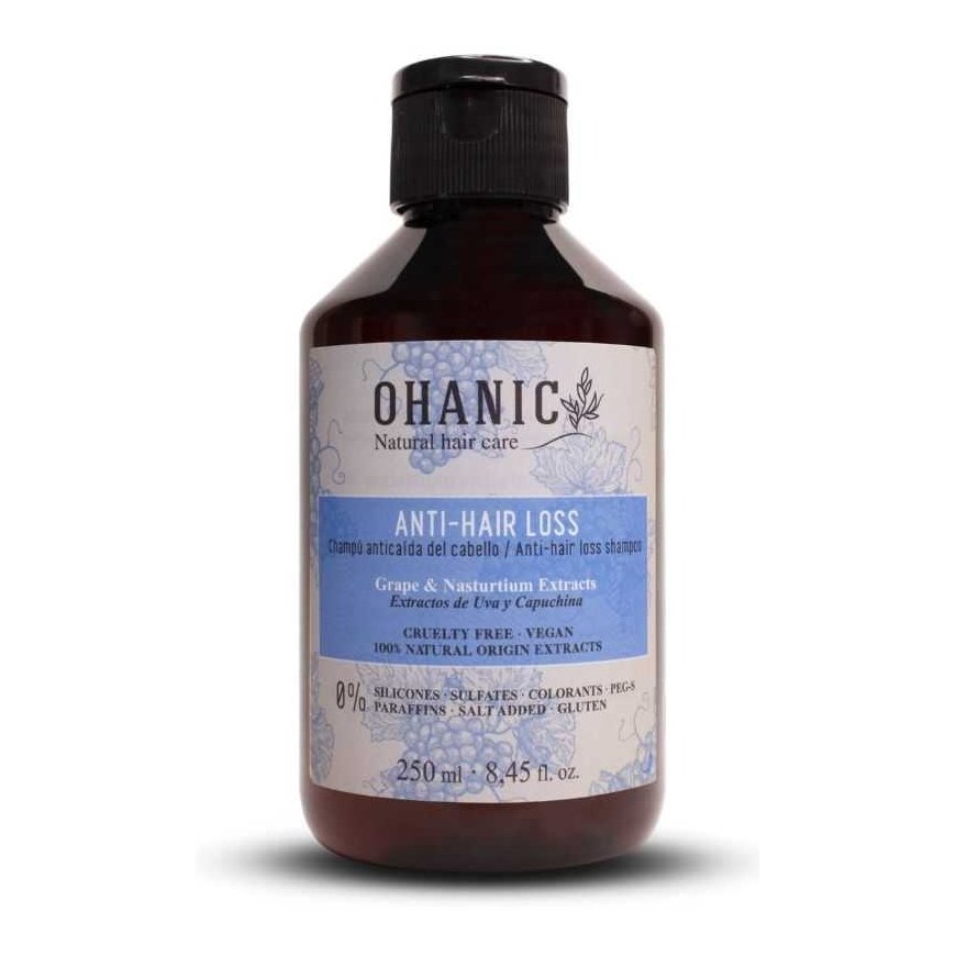 Hair set Ohanic Pack Anti Hair Loss, set includes: hair shampoo 250 ml, ampoules against hair loss 12 pcs., cosmetic, OHANKITOH0 – 4