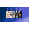 Nimmy etui iPhone 15 Pro 6.1" khaki Cool&Cute 2.0 Cat Nimmy etui iPhone 15 Pro 6.1" khaki Cool&Cute 2.0 Cat