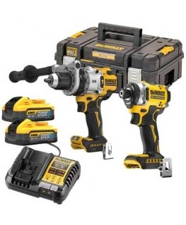 akumulatorowy komplektas Combo DCD1007 + DCF860, 18V, 2x5,0Ah POWERSTACK, DeWALT [DCK2200H2T-QW]