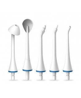 Toothbrush Oral irrigator tip set OSOM Oral Care Replacement Tips Kit OSOMORALWF8801KIT, white, 5 pcs.