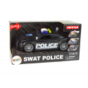 Lean Toys Automobilių policija 1:14 Šviesos skamba juodai Lean Toys Automobilių policija 1:14 Šviesos skamba juodai
