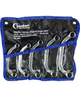 Condor Werkzeug C0040/5 wrench set 10-19 mm 5 pcs.