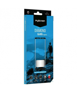 MyScreen MS Diamond Glass Edge 3D Vivo V30 5G juodos spalvos rėmeliu apsauginis stiklas