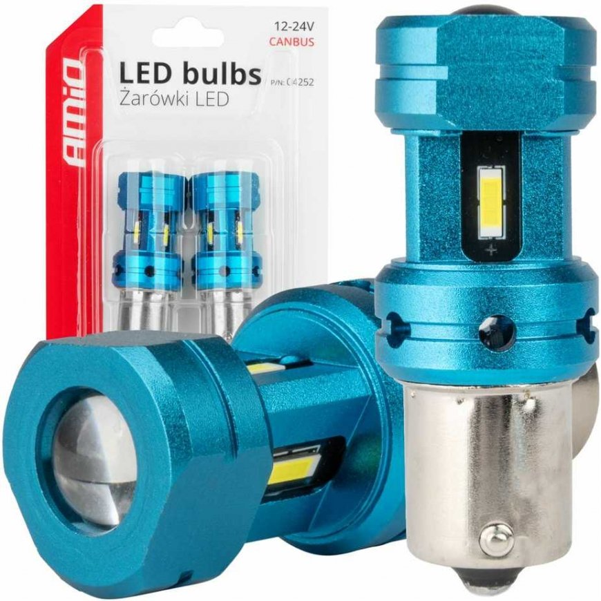 AMiO LED bulbs canbus 1156 ba15s