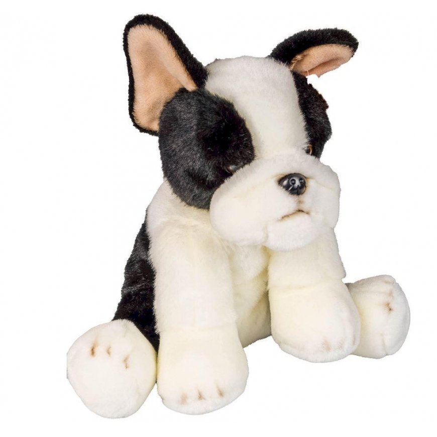 Smily Boston Terrier dog mascot 30cm – 2