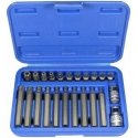Screwdriver bit set Condor Werkzeug C1011 3/8''+1/2'' Torx T10-T55 23 pcs. Screwdriver bit set Condor Werkzeug C1011 3/8''+1/2'' Torx T10-T55 23 pcs.