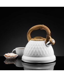 Induction kettle Rombo 2.5 l cream AMBITION