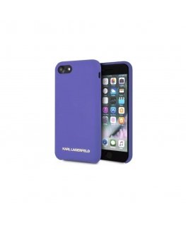 Karl Lagerfeld KLHCI61SLVOG iPhone Xr hardcase violet/violet Silicone case
